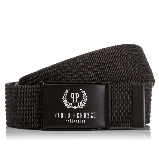 paski męskie PASEK MĘSKI PAOLO PERUZZI PARCIANY PW-12-PP 115 CM