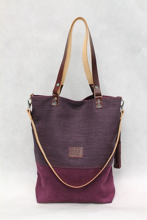 Simple Shopper  Plum MAY