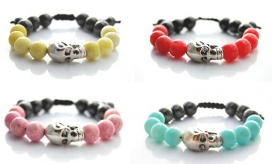 Zestaw Bransoletek &quot;Rainbow skull&quot;  JS Jewelery