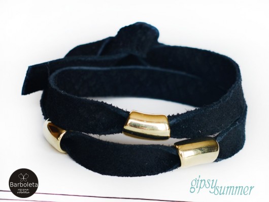Gipsy summer black + gold element barboleta