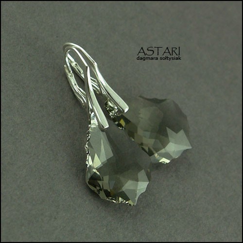 kryształ SWAROVSKI BAROQUE - BLACK DIAMOND Astari