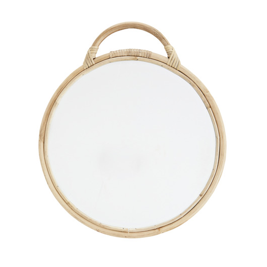 lustra stojące i wiszące Lustro bambus boho 38cm