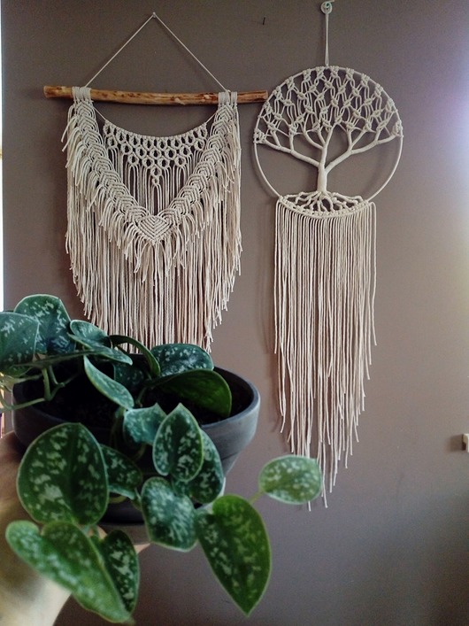 makramy Zestaw makrama i drzewo życia NATURA