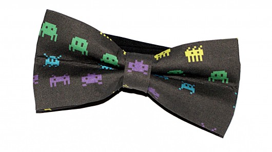 Mucha bowstyle Space Invaders rainbow dziecięca bowstyle