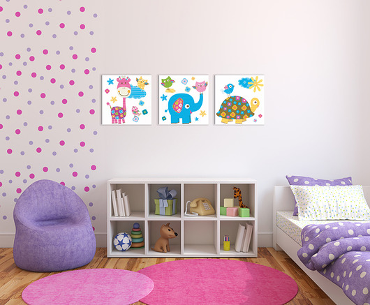 PASTELOVE LOVE -- komplet obrazów Make My Home