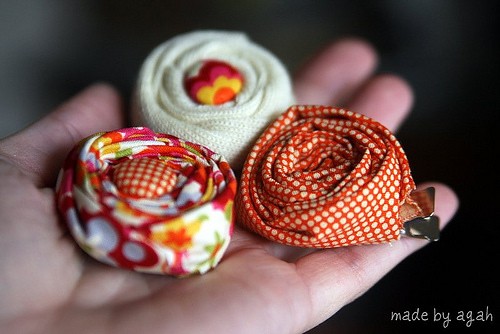 Rosettes {Zestaw spinek do włosów} made by agah