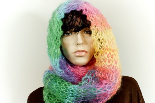 Szal  &quot; RAINBOW&quot; - LTD Edition HERBE DESIGN
