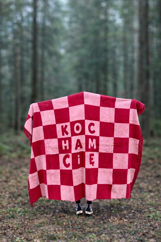 koce i narzuty KOC XL KOCham cię