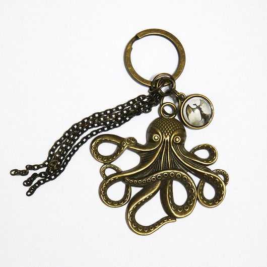 breloki Breloczek - Ośmiornica, smok cienia