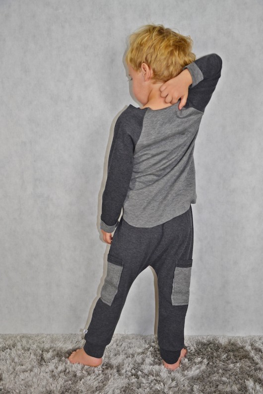 Dresowe Baggy Z Kieszeniami JJFashion