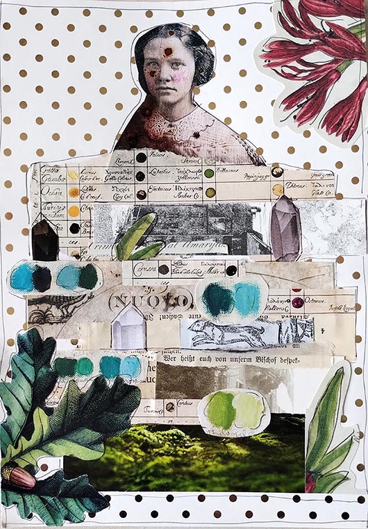 grafiki i ilustracje Oryginalny collage