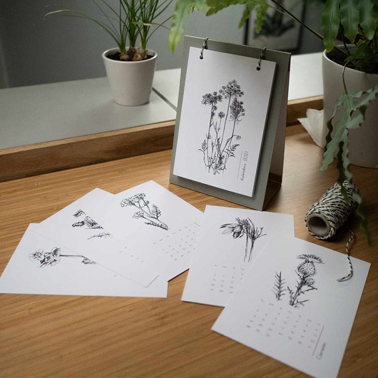 Kalendarz  2021 stojący beata sketches