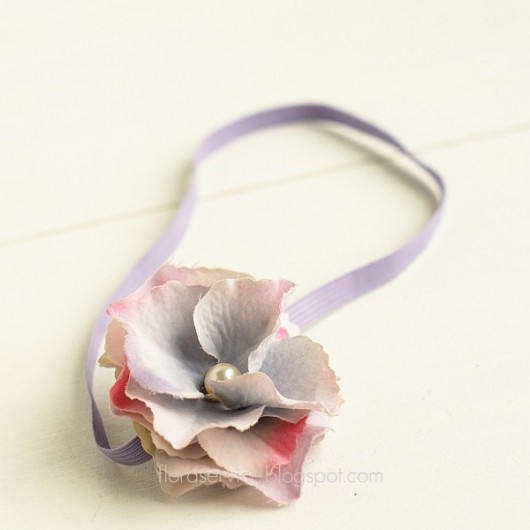 simple LAVENDER opaska  FloraArt