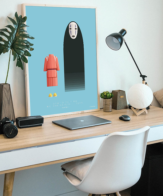 plakaty Spirited Away - plakat 50x70 cm