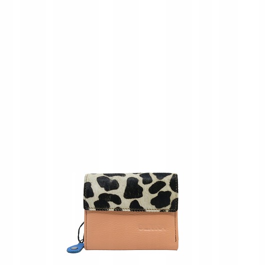 portfele damskie Portfel damski skórzany miejsce na bilon zdjęcie przegródki OLIVKA