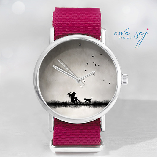 zegarki damskie Star Girl Classic Kot + box