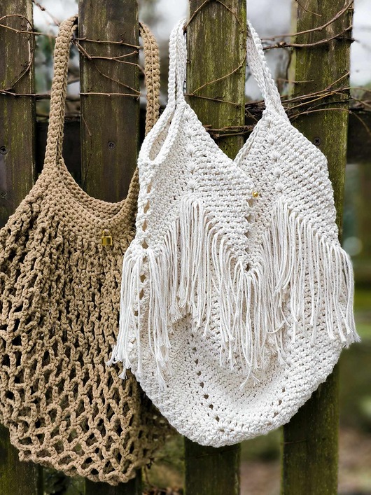 torby na ramię Boho Bag Siatka
