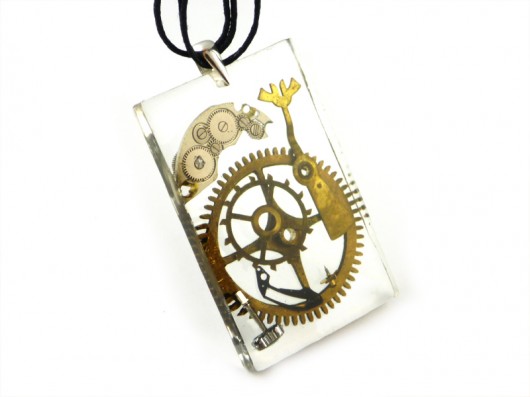 Steampunkowy wisior Scradeus