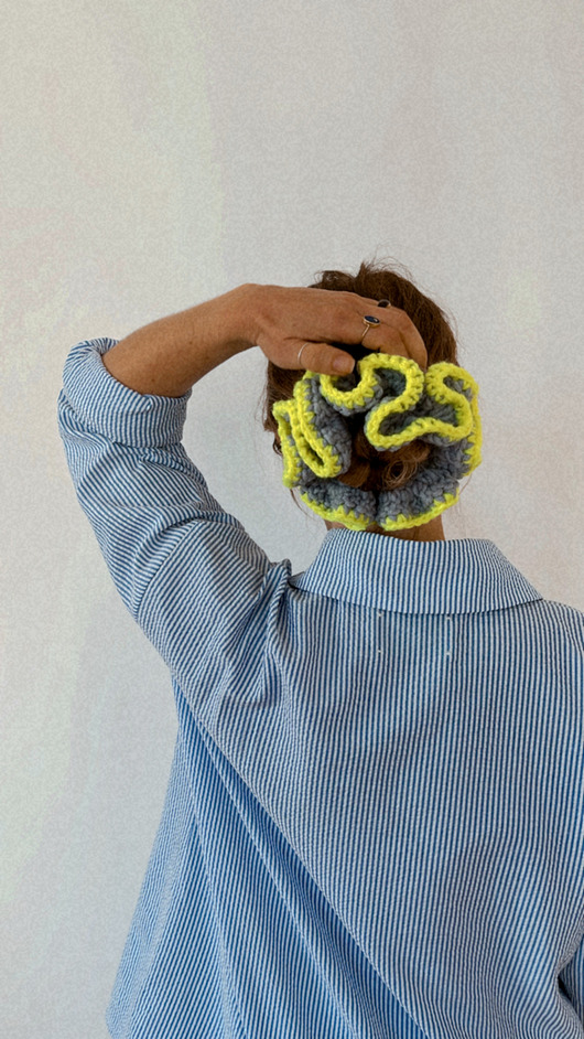 gumki do włosów FIORKA scrunchie No.4