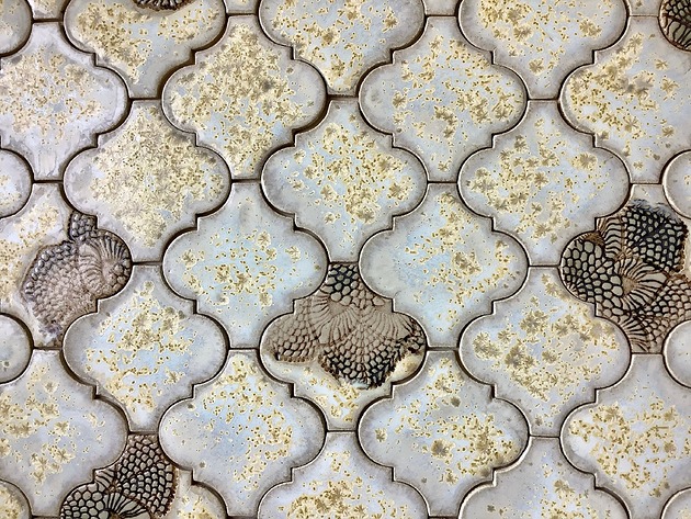 kafle i panele Zestaw kafli ceramicznych "Arabesque"