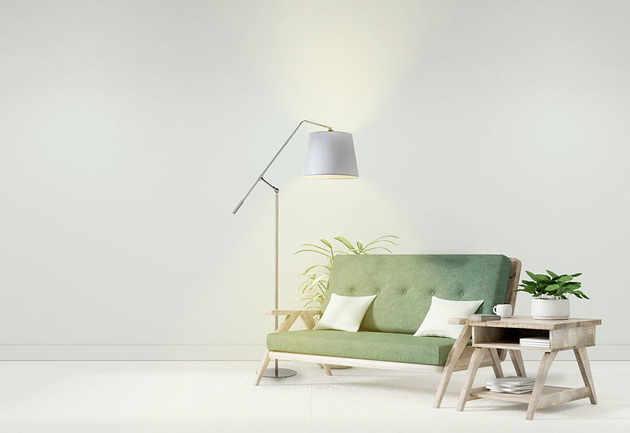 lampy podłogowe Lampa stojąca z regulowanym ramieniem do czytania w salonie FOYA