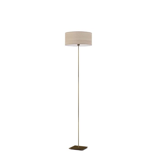 lampy podłogowe Mała lampa stojąca z fornirowym abażurem 30 cm MEKSYK ECO