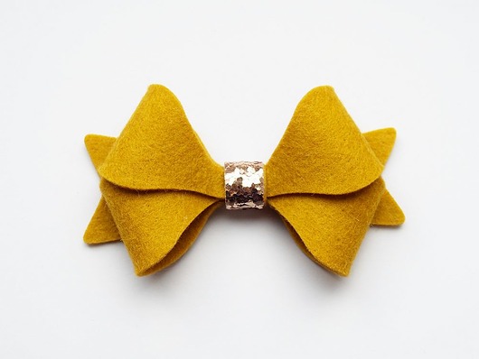 Spinka do włosów kokarda BUTTERFLY BOW MAXI Momilio