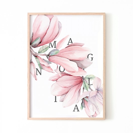 PLAKAT MAGNOLIA P186 Yoko Design