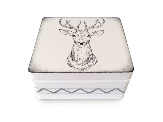 dodatki - różne Pudełko / szkatułka w stylu skandynawskim