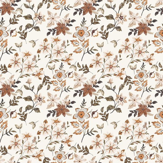 naklejki ścienne do pokoju dziecka Tapeta ścienna Cutie Mini Flowers 53cmx10m PZ