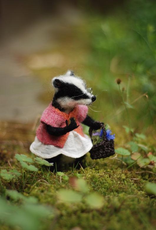 figurki i rzeźby Pani Borsukowa