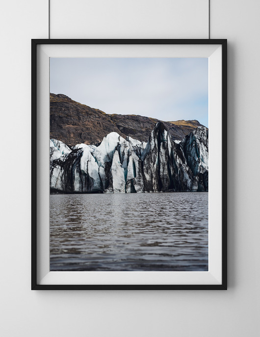 plakaty Lodowiec, Islandia, plakat, fotografia