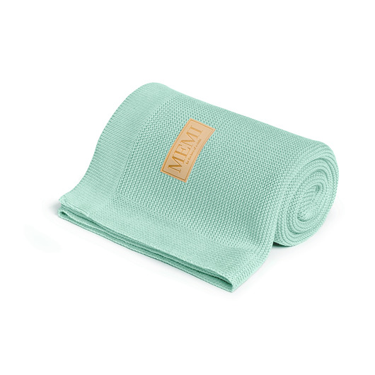 Kocyk bambusowy 80x100 mint MEMI
