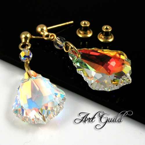 kryształ Swarovski baroque i złoto ;) lacroix