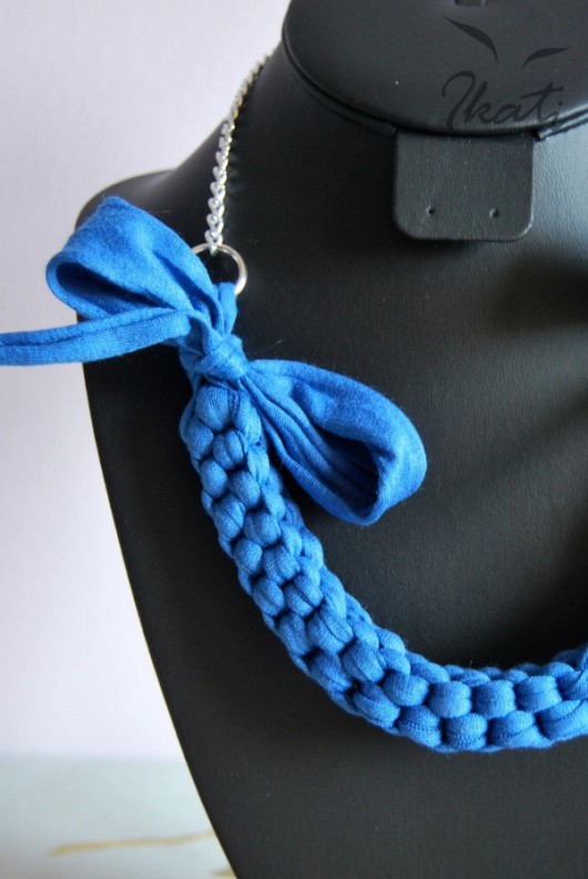 SAPPHIRE BUTTERFLIES - naszyjnik ekologiczny Ikati Jewellery