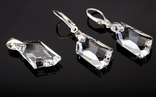 Komplet kryształ Swarovski de-art mellody