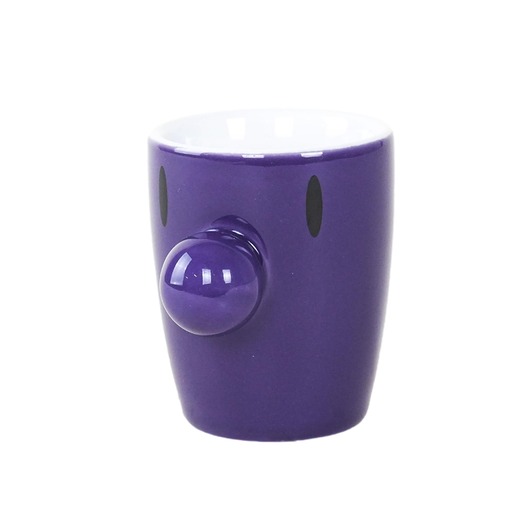 kubki Kubek porcelanowy fioletowy, duński design, lata 70, HOPTIMIST