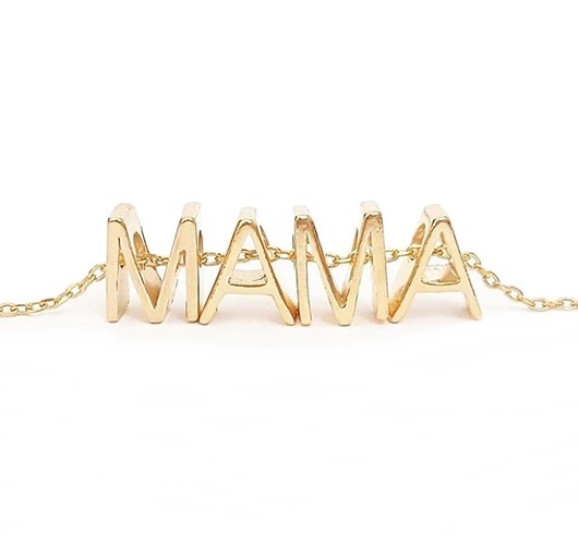 Naszyjnik mama literki Czaki Bransoletki