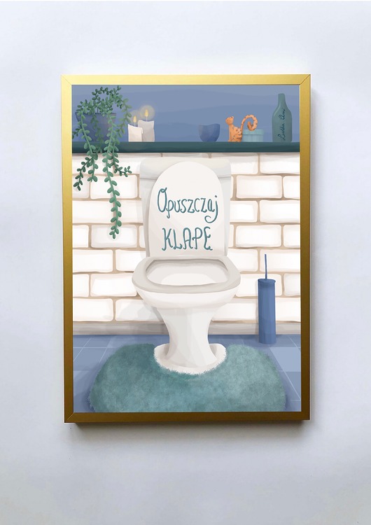 plakaty Plakat Opuszczaj Klapę