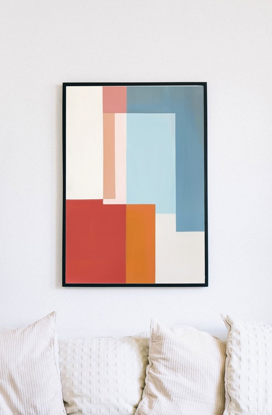 plakaty Plakat - Abstract shapes 6
