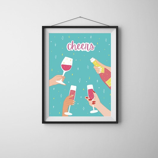 plakaty Plakat "Cheers"