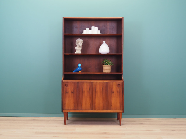 regały Biblioteczka palisandrowa, duński design, lata 60, Fars