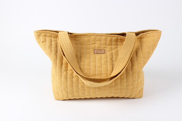 torby na ramię Torba lniana Everyday - musztarda