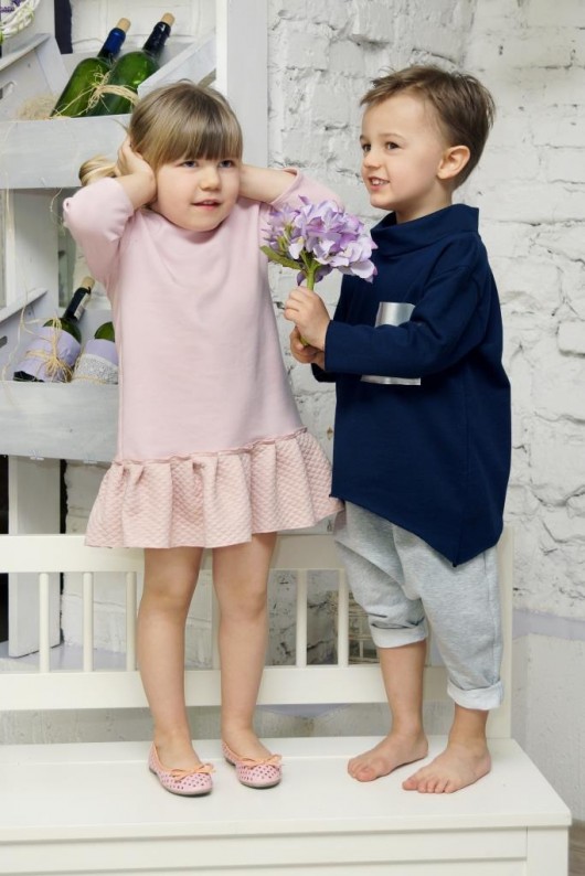 Bluza granat z rogami Mizerki Kids