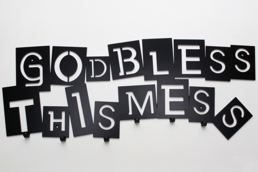 Wieszak HANGIT ''God bless this mess'' HANGIT
