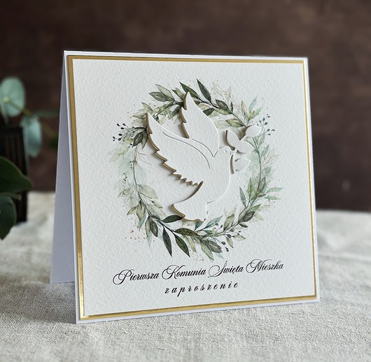 zaproszenia na komunię Zaproszenia na Komunię, wzór 73