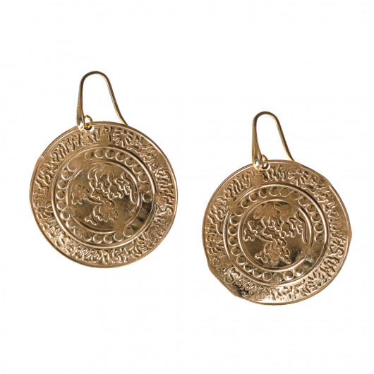 Kolczyki pozłacane BOHEMIAN STAMPED OUT Patty Rose Jewellery
