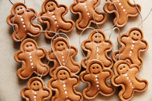 Choinkowe zawieszki GINGER BREAD 12 sztuk OGdesign