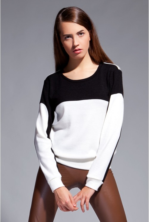 Bluzka Black&White Blu012 Lanti