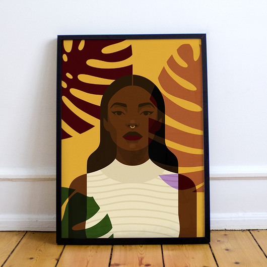 Plakat: Monstera Nastka Drabot